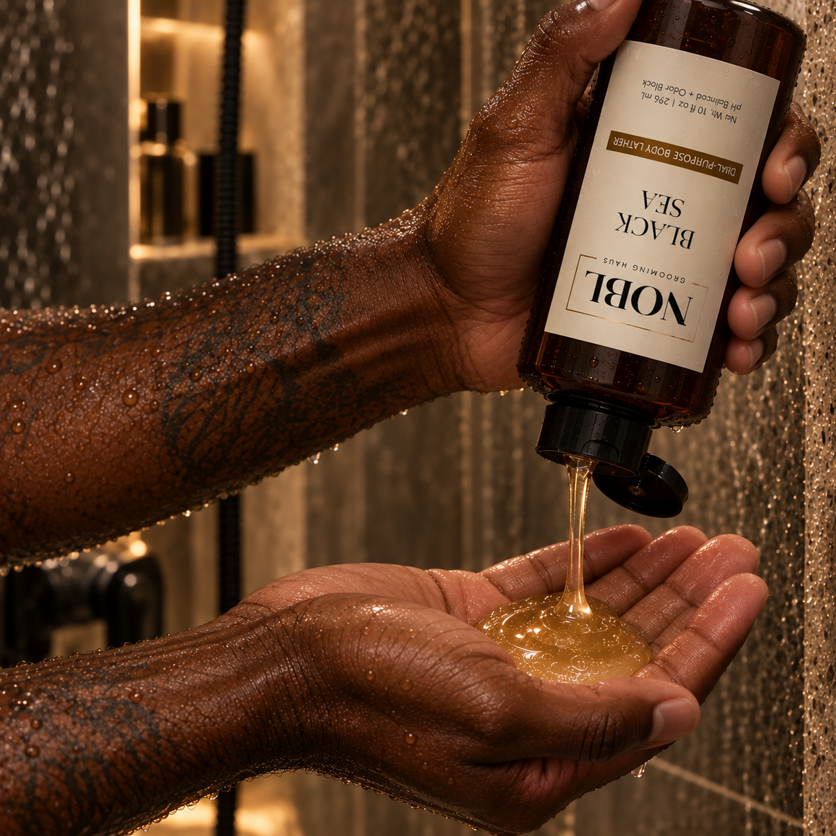 Dual-Purpose Body Lather